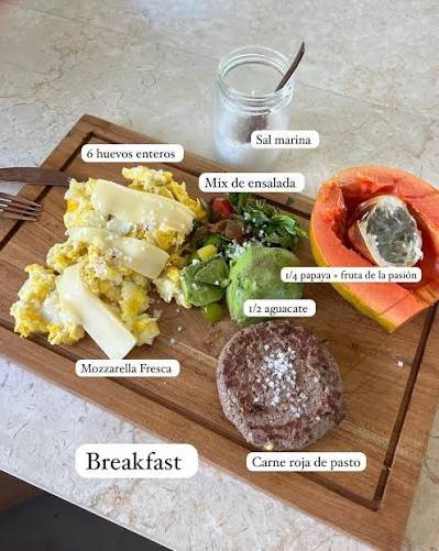 Comida real orgánica